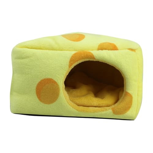 Hohopeti Winddichtes Warmes Hamster plüschhaus in Kuchenform Kuscheliges Versteck und Nest für Kleine Haustiere Atmungsaktives Winterbett Pflegeleicht Dekoratives Schlafhaus für Hamster Hohopeti Winddichtes Warmes Hamster plüschhaus in Kuchenform Kuscheliges Versteck und Nest für Kleine Haustiere Atmungsaktives Winterbett Pflegeleicht Dekoratives Schlafhaus für Hamster von Hohopeti