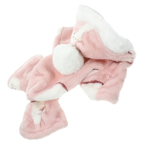 Hohopeti Warme Winterkleidung für Hunde aus Plüsch Mantel Mütze Haustierkleid für kaltes Wetter Hohopeti Warme Winterkleidung für Hunde aus Plüsch Mantel Mütze Haustierkleid für kaltes Wetter von Hohopeti