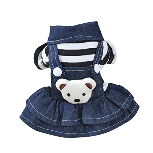 Hohopeti Haustierbekleidung Hundekleidung für Hunde Kleid Bärenriemen Entzückende Welpenmode Hohopeti Haustierbekleidung Hundekleidung für Hunde Kleid Bärenriemen Entzückende Welpenmode von Hohopeti