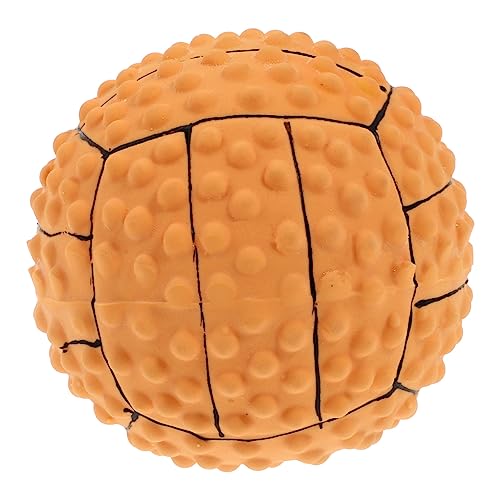 Hohopeti Hundespielzeug Für Welpen Kreativer Latexball Mit Quietscher Zahnpflege Spielzeug Für Hunde Interaktives Kauartikel Unzerstörbar Und Langlebig von Hohopeti