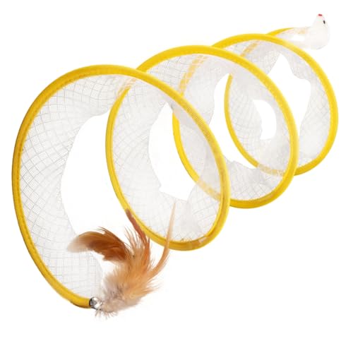 Hohopeti Katzenspielzeug Tumbler Kätzchen Tunnel Spielzeug Kratzspielzeug Gefalteter Katzentunnel Haustierfreundlicher Spaßtunnel Hohopeti Katzenspielzeug Tumbler Kätzchen Tunnel Spielzeug Kratzspielzeug Gefalteter Katzentunnel Haustierfreundlicher Spaßtunnel von Hohopeti