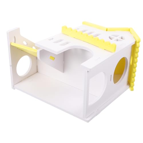 Hohopeti Hamsterhaus Für Kleine Tiere Niedliches Hamsterversteck Form Villa Sicheres Und Langlebiges Spielzeug Für Hamster Und Chinchillas Komfortabler Rückzugsort Für Haustiere Hohopeti Hamsterhaus Für Kleine Tiere Niedliches Hamsterversteck Form Villa Sicheres Und Langlebiges Spielzeug Für Hamster Und Chinchillas Komfortabler Rückzugsort Für Haustiere von Hohopeti