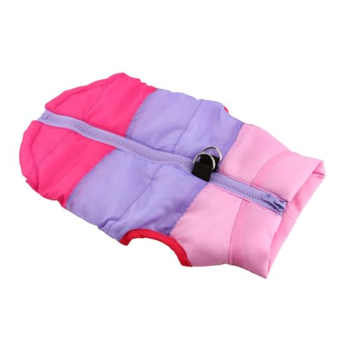 Hohopeti wasserdichte Hundejacke Winterweste Warm Gefütterte Baumwollweste für Mittelgroße Hunde Atmungsaktiv Bequem Sportlich Haustiermantel in Rosy Hohopeti wasserdichte Hundejacke Winterweste Warm Gefütterte Baumwollweste für Mittelgroße Hunde Atmungsaktiv Bequem Sportlich Haustiermantel in Rosy von Hohopeti