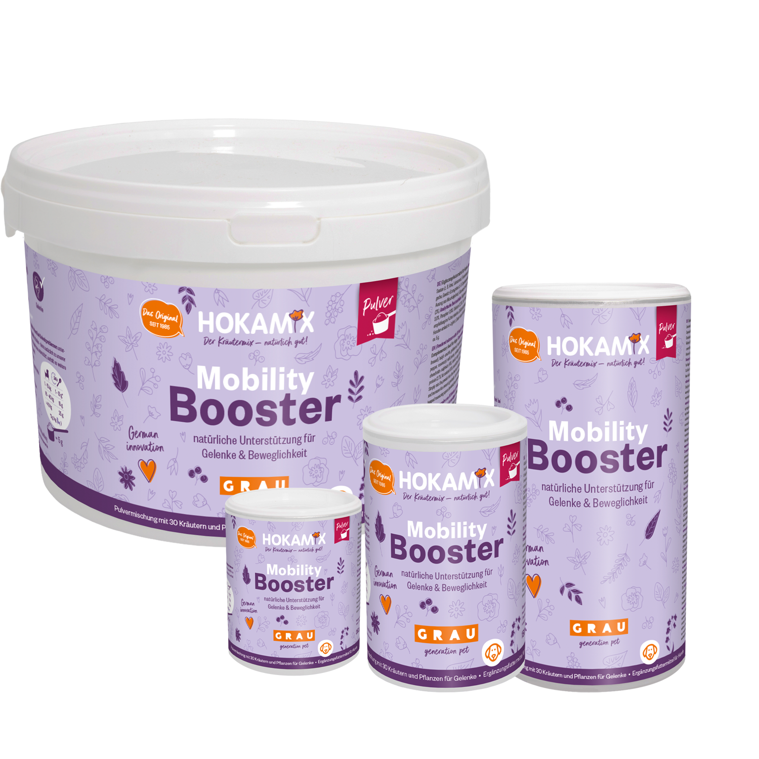 Hokamix Mobility Booster Pulver - 1,5 kg Hokamix Mobility Booster Pulver - 1,5 kg von Hokamix