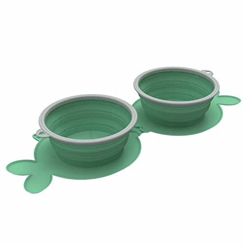 Holdes Futternapf für Hunde, faltbar, für Haustiere, Futternapf für Haustiere, langsame Fütterung, mit Wasser- und Futternäpfen zum Füttern von Hunden und Katzen von Holdes