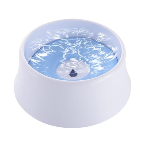 Holdes Futternapf für Hunde, ohne Spritzer, Wasserspender für Haustiere, langsames Trinken, Zero Splash, 1200 ml für Welpen | langsames Fütterungsnapf gegen Verschütten, Schüssel für Katzen von Holdes