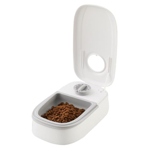 Holdes Futterspender für Katzen, automatischer Futterspender für Katzen, Futternapf für Hunde, mit Zeitmessung, automatische Futterstation für Hunde und Katzen, Futternapf von Holdes