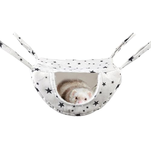 Holdes Hängematte für Kleintiere | Hängematte für Hamster, Hamster, Chinchilla, Frettchenbett, Zubehör für Frettchenkäfig, Meerschweinchenbett für Frettchen, Chinchilla, Sugar Glider Holdes Hängematte für Kleintiere | Hängematte für Hamster, Hamster, Chinchilla, Frettchenbett, Zubehör für Frettchenkäfig, Meerschweinchenbett für Frettchen, Chinchilla, Sugar Glider von Holdes