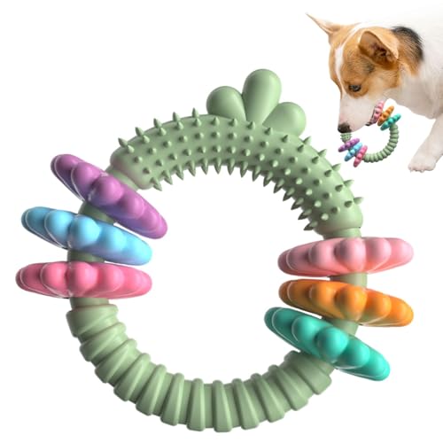 Holdes Kauringe für Hunde – Gummiring, Kauspielzeug, Gummi-Welpen-Beißring für mittelgroße und große Rassen, aggressive Kauer Holdes Kauringe für Hunde – Gummiring, Kauspielzeug, Gummi-Welpen-Beißring für mittelgroße und große Rassen, aggressive Kauer von Holdes