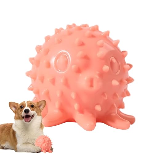 Holdes Kauspielzeug aus Gummi für Hunde, Zahnreinigungsspielzeug für Hunde – interaktives Hundespielzeug in Krakenform | Strapazierfähiges Spielzeug aus Naturkautschuk, Unterhaltung von Holdes
