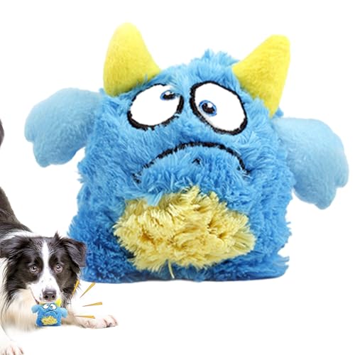Holdes Quietschendes Hundespielzeug, Interaktives Welpenspielzeug, Gefülltes Hundespielzeug, Quietschspielzeug für Hunde, süßes weiches Haustierspielzeug für Langeweile, Training, Apportieren und von Holdes