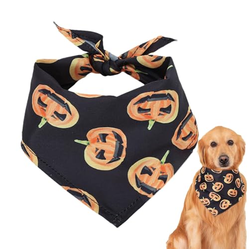 Holdes Schal für Hunde, Halloween, Speicheltuch für Haustiere | Speicheltuch für Haustierkostüm – waschbares Speicheltuch in Dreieck, Totenkopf, Holdes Schal für Hunde, Halloween, Speicheltuch für Haustiere | Speicheltuch für Haustierkostüm – waschbares Speicheltuch in Dreieck, Totenkopf, von Holdes
