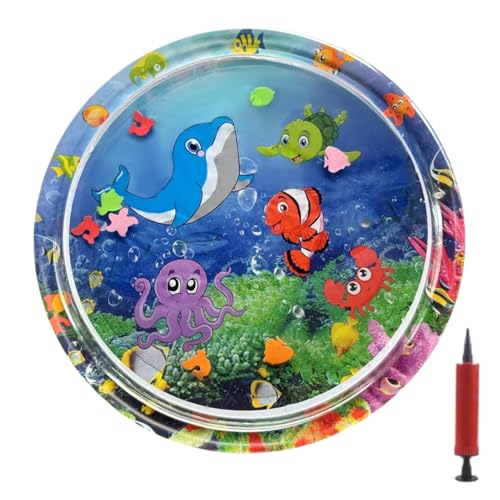 Holdes Wasserspielmatte für Katzen | sensorische Wassermatte für Kätzchen | faltbares Kissen, interaktives Spielzeug für kleine bis große Tiere Holdes Wasserspielmatte für Katzen | sensorische Wassermatte für Kätzchen | faltbares Kissen, interaktives Spielzeug für kleine bis große Tiere von Holdes
