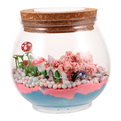 1 Satz DIY Einhorn Terrarium Handgemachte Flasche mit LED Lichtern für Kreative für Romantische Anlässe und Stimmungsvolle 1 Satz DIY Einhorn Terrarium Handgemachte Flasche mit LED Lichtern für Kreative für Romantische Anlässe und Stimmungsvolle von Holibanna