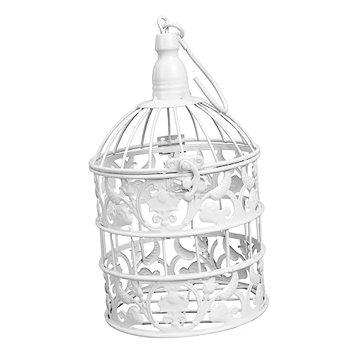 Holibanna Vogelkäfig Aus Eisen Filigran Heimdekoration Im Europäischen Stil Schöne Tischdekoration Für Hochzeit Und Alltag Holibanna Vogelkäfig Aus Eisen Filigran Heimdekoration Im Europäischen Stil Schöne Tischdekoration Für Hochzeit Und Alltag von Holibanna