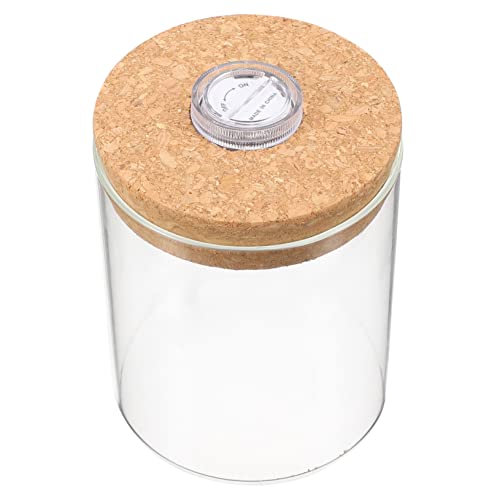 Holibanna 1 Stück Landschaftsflasche Klein Aquarium Aquarium Tank Runden Aquarium Mini Live Dekorativ Pflanzen Zubehör Für Terrarien Terrarienglas Glas Mit Hohem Borosilikatgehalt Weiß von Holibanna