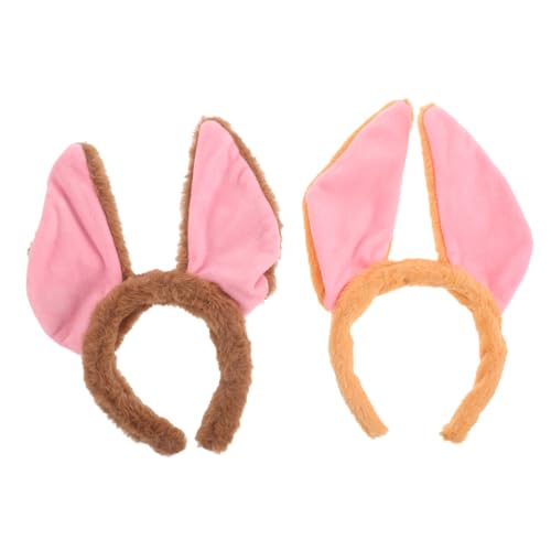 Holibanna 2 Stück Niedliche Halloween Hundeohren Haarreifen für Haustiere Partyaccessoires für Cosplay und Familienfeiern von Holibanna