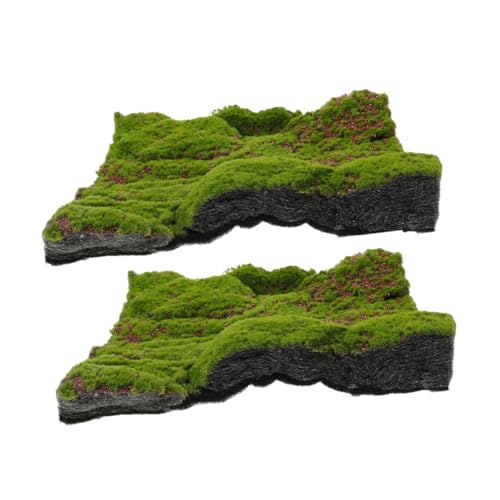 Holibanna 2 Stück Simulation Moos Rasen Dekorativ Moosteppich gefälscht Gras Simulation künstlicher Moosmatte künstliches moos Kunstrasen im Freien künstliche Moosmatte Perlenbaumwolle Green Holibanna 2 Stück Simulation Moos Rasen Dekorativ Moosteppich gefälscht Gras Simulation künstlicher Moosmatte künstliches moos Kunstrasen im Freien künstliche Moosmatte Perlenbaumwolle Green von Holibanna
