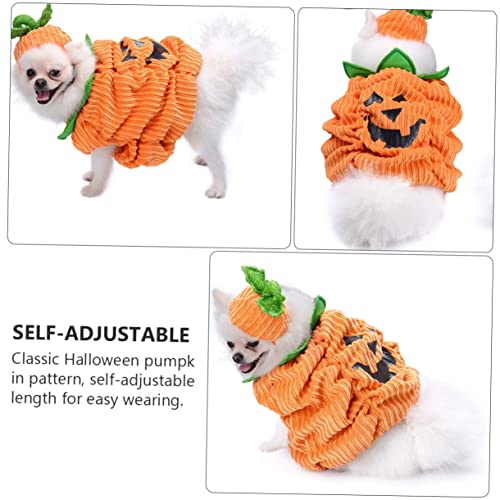 Holibanna Halloween Haustierkostüm Kürbis Design Warmes Atmungsaktives Kostüm für Kleine und Mittlere Hunde Modisch Langlebig für Halloween Party und Karneval Holibanna Halloween Haustierkostüm Kürbis Design Warmes Atmungsaktives Kostüm für Kleine und Mittlere Hunde Modisch Langlebig für Halloween Party und Karneval von Holibanna