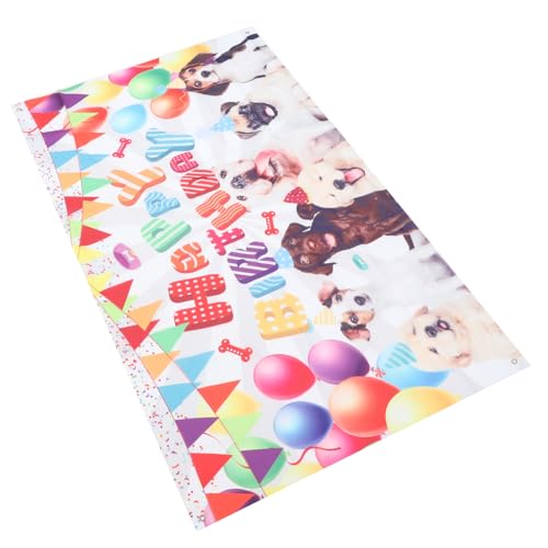 Holibanna Hintergrundtuch für Haustiere Kulisse für Geburtstagsfeier Geburtstag des Welpen Lasst Uns Geburtstagsparty-Banner zum Thema Hund hängende Kulisse Polyestertuch Holibanna Hintergrundtuch für Haustiere Kulisse für Geburtstagsfeier Geburtstag des Welpen Lasst Uns Geburtstagsparty-Banner zum Thema Hund hängende Kulisse Polyestertuch von Holibanna