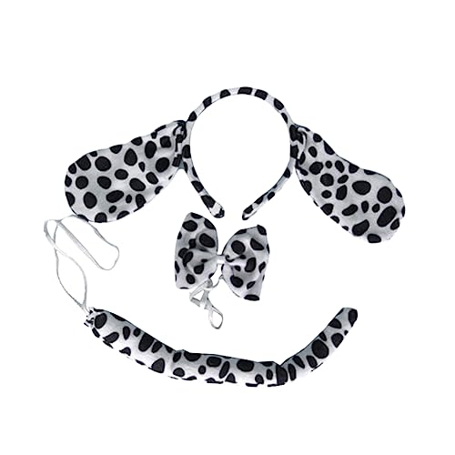Holibanna Hundekostüm Satz Erwachsene Mit Gepunkteten Hundeohren Stirnband Fliege Halloween Party Cosplay Holibanna Hundekostüm Satz Erwachsene Mit Gepunkteten Hundeohren Stirnband Fliege Halloween Party Cosplay von Holibanna