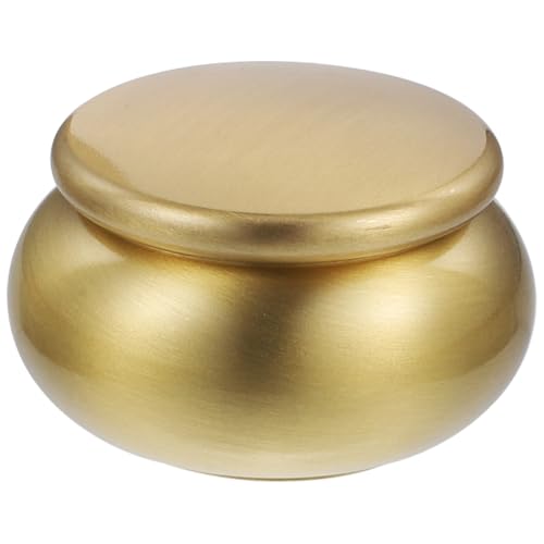 Holibanna Kleine Kupferurne mit Deckel Langlebiger Aufbewahrungsbehälter für Räucherpulver Schmuck Luftdicht Verschließbar Handgefertigt Tragbar für Gedenken und Vielseitige Nutzung Holibanna Kleine Kupferurne mit Deckel Langlebiger Aufbewahrungsbehälter für Räucherpulver Schmuck Luftdicht Verschließbar Handgefertigt Tragbar für Gedenken und Vielseitige Nutzung von Holibanna