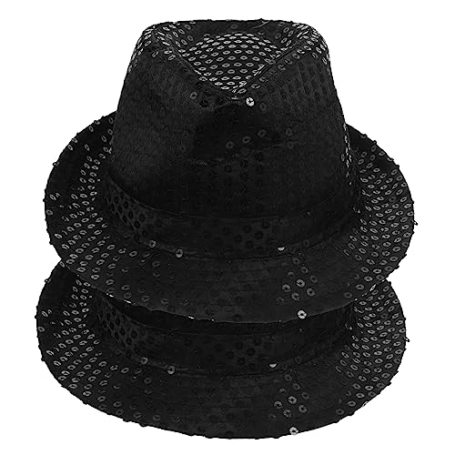 Holibanna Pailletten Jazzhut Für Erwachsene Glitzernde Hut Für Karneval Und Mottopartys Unisex Perfekt Für Festival Und Kostümevents von Holibanna