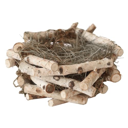 Vogelnestanhänger hängend im Freien Vogelhaus klein Künstliche Vogelnester Vogelnestschmuck Vögel Nest Decor entzückendes Vogelnest Garten vogelnest Nestverzierung hölzern Vogelnestanhänger hängend im Freien Vogelhaus klein Künstliche Vogelnester Vogelnestschmuck Vögel Nest Decor entzückendes Vogelnest Garten vogelnest Nestverzierung hölzern von Holibanna
