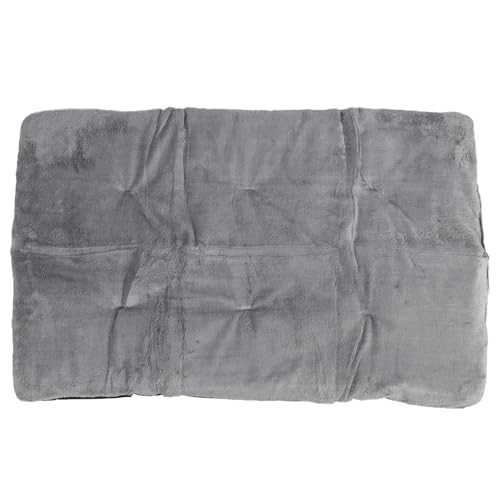 Holigie selbstwarmisierende Katzenbettpolster, weiche hautfreundliche Selbstheizpolster für Katzenhäuser im Freien tragbare waschbare Thermie-Haustiermatte Super weiches (Silver Gray XL) von Holigie