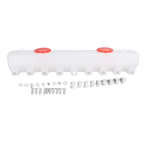 Lammförderer 9 Brustwarzen tragbare Tiermilch -Feeder Multifunktionelle Farm Trinkgeräte Geflügelfuttermittel für Vieh verwenden ABS -Material Leichtgewichtige Design von Holigie