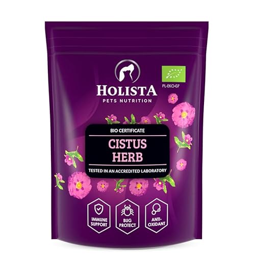 HolistaPets Bio Cistus Wappenreiniger Zeckenzusatz 500g HolistaPets Bio Cistus Wappenreiniger Zeckenzusatz 500g von Holista