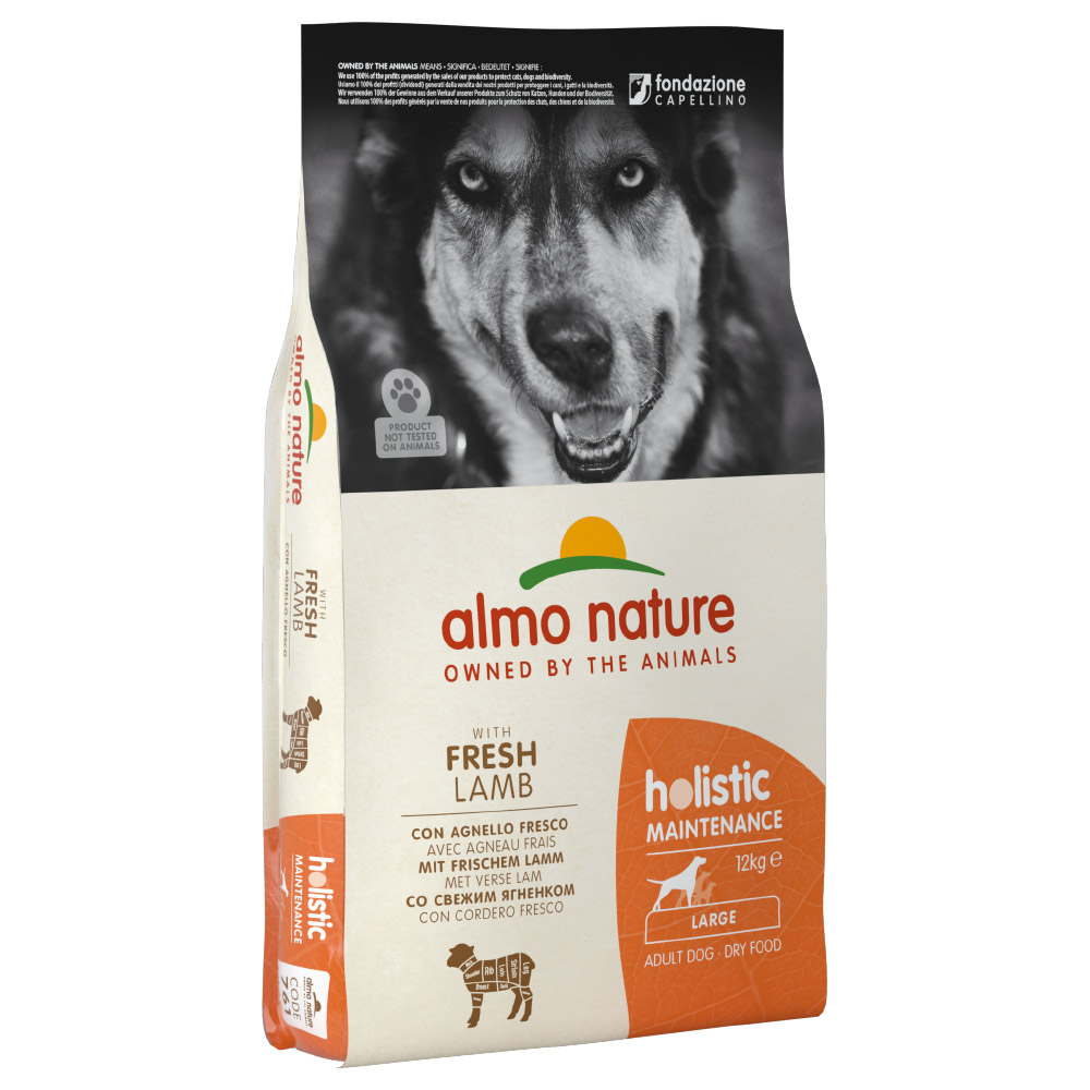 Almo Nature Holistic Adult Lamm & Reis Large - Sparpaket: 2 x 12 kg von Almo Nature Holistic