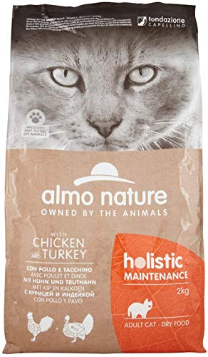 Holistic Almo Nature Huhn und Truthahn Huhn End Türkei für Katzen 2 kg von Holistic