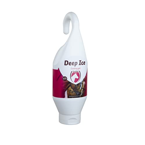 Excellent Deep Ice Gel Easy pump - Kühlendes Gel zur Konditionierung und Kühlung der Muskeln und Sehnen Ihres Pferdes oder von Ihnen selbst nach der Arbeit - Geeignet für Pferde und Menschen - 250ml von Holland Animal Care