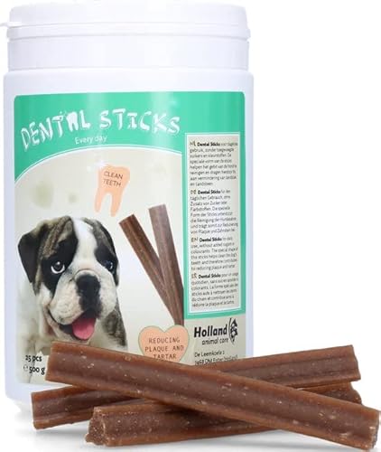 Excellent Dental Sticks Every Day - Unterstützt die Reduzierung von Plaque und Zahnstein bei Ihrem Hund - Kaustange für Hunde - 25 Stück - 500gr von Holland Animal Care