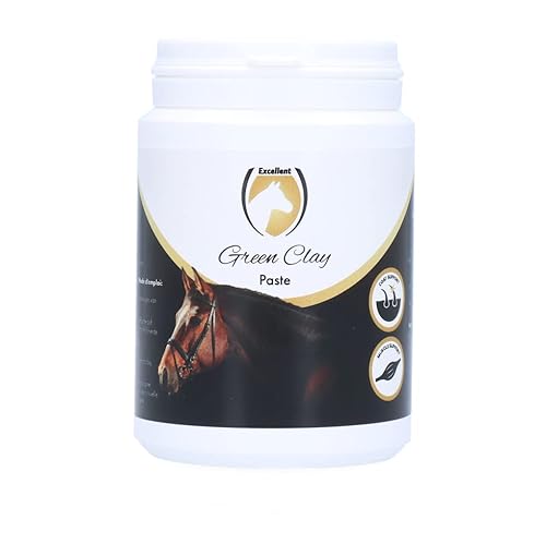 Excellent Green Clay Pasta - Zur Unterstützung der Heilungsfähigkeit der Haut - Für Pferde geeignet - 250 Gramm von Holland Animal Care