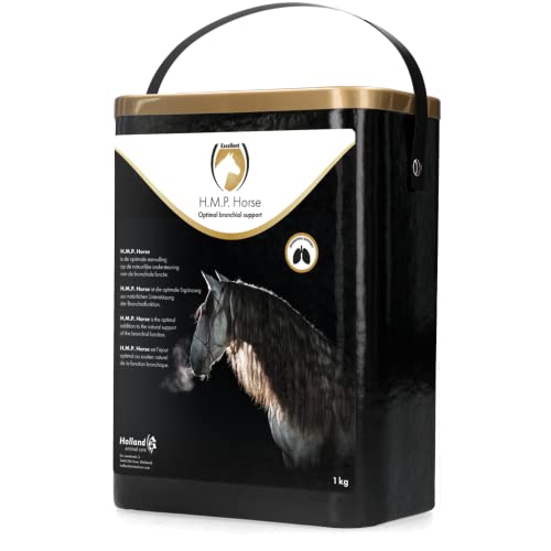 Excellent H.M.P. Horse Herbal Mix - Für den besten Zugang zu den Atemwegen bis tief in die Lunge - Geeignet für Pferde - 1 kg von Holland Animal Care