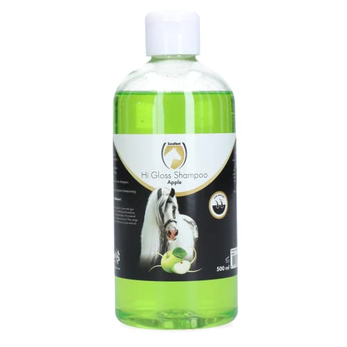 Excellent Hi Gloss Shampoo Apfel - Reinigendes und pflegendes Shampoo - Pferd - 500 ml von Holland Animal Care