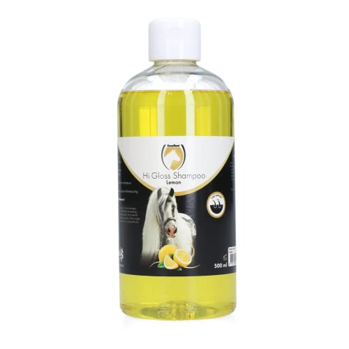 Excellent Hi Gloss Shampoo Lemon - Reinigendes und pflegendes Shampoo - Pferd - 500 ml von Holland Animal Care