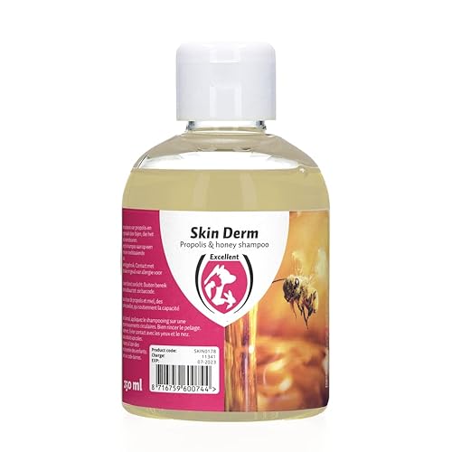 Excellent Skin Derm Propolis (Honing) Shampoo - Verzorgende Shampoo - 250 ml von Holland Animal Care