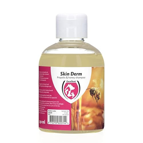 Excellent Skin Derm Propolis (Honing) Shampoo - Verzorgende Shampoo - 250 ml von Holland Animal Care