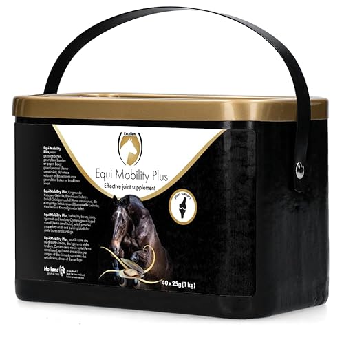 Holland Animal Care Excellent Equi Mobility Plus - unterstützt die Normale Schmierung der Gelenke und trägt zur Erhaltung der Knorpel bei - für Pferde geeignet - 2 kg (40 Beutel) von Holland Animal Care