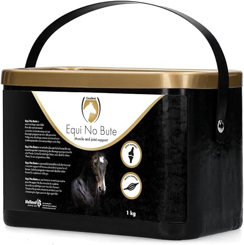 Holland Animal Care Excellent Equi No Bute - 1kg - Zur Unterstützung des Bewegungsapparates - Ergänzungsfuttermittel für Pferde - Muskelentspannung - Geeignet für Pferde von Holland Animal Care