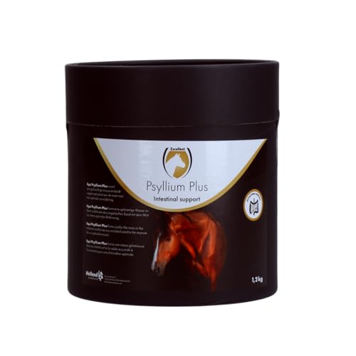 Holland Animal Care Excellent Equi Psyllium Plus - Unterstützt die Darmtätigkeit - Geeignet für Pferde - 1,2 kg von Holland Animal Care