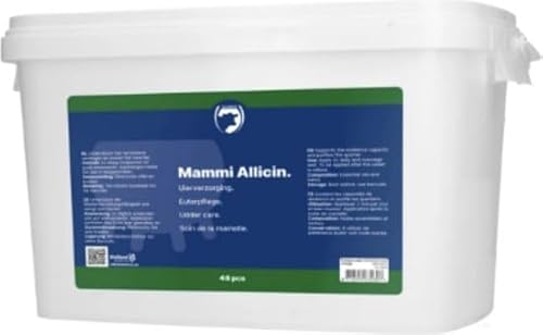 Holland Animal Care Excellent Mammi Allicin Uddercare - Unterstützt die Regenerationsfähigkeit und reinigt das Quartier - 48 Stück Holland Animal Care Excellent Mammi Allicin Uddercare - Unterstützt die Regenerationsfähigkeit und reinigt das Quartier - 48 Stück von Holland Animal Care