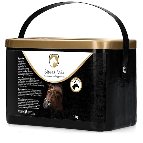 Holland Animal Care Excellent Stress Mix - Ergänzungsfuttermittel für Pferde in Spannungs- und Stresssituationen - Zur Förderung optimaler Leistungen - Für Pferde geeignet - 1 kg von Holland Animal Care