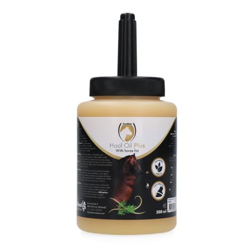 Holland Animal Care Huff Oil Plus - 500 ml - Hufpflege - Verhindert Austrocknung, fördert Elastizität & schützt von Holland Animal Care