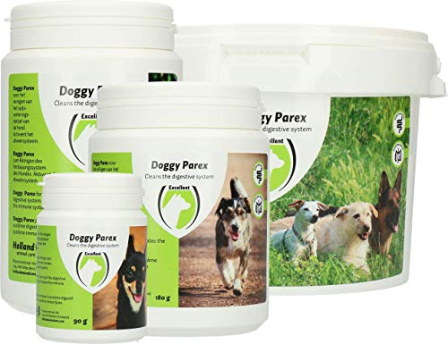 Excellent Doggy Parex - Arzneimittel - Arzneimittel für Hunde - Gute Darmflora - Für die Verdauung - Pflanzliches Ergänzungsmittel - 270gr von Holland Animal Care