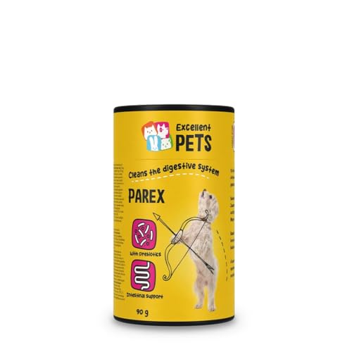 Excellent Doggy Parex - Arzneimittel - Arzneimittel für Hunde - Gute Darmflora - Für die Verdauung - Pflanzliches Ergänzungsmittel - 90gr von Holland Animal Care