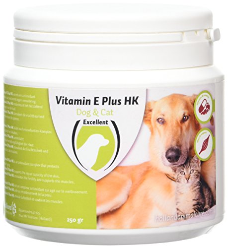 Holland Animal Care Nahrungsergänzung Vitamin E, 1er Pack (1 x 250 g) von Holland Animal Care